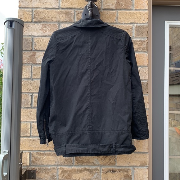 The Kooples long biker jacket Sz XS - Picture 4 of 10